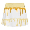 thumbnail image 3 of KHONTS Girls Skorts Tennis Skirt Athletic Skort Golf Skirt Shorts with Pockets Dancing Running Wear,Size 5-16 Years Yellow2 180, 3 of 5