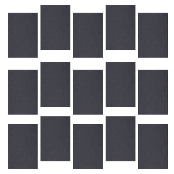 OULII 30Pcs Eco Friendly Black Wrapping Paper for Flower Shop and Bouquet Packing 11.8*19.7in