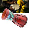 thumbnail image 1 of Djembe, Regalo de Alta Dureza Africana 5in Madera Sólida Para Tocar Para Niños Adultos, 1 of 7