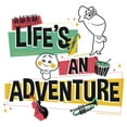 thumbnail image 2 of Junior's Soul Life's an Adventure  Graphic Tee White Small, 2 of 3