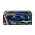 thumbnail image 2 of 1969 Dodge Coronet Super Bee Blue 1/24 Diecast Model Car by Motormax, 2 of 2