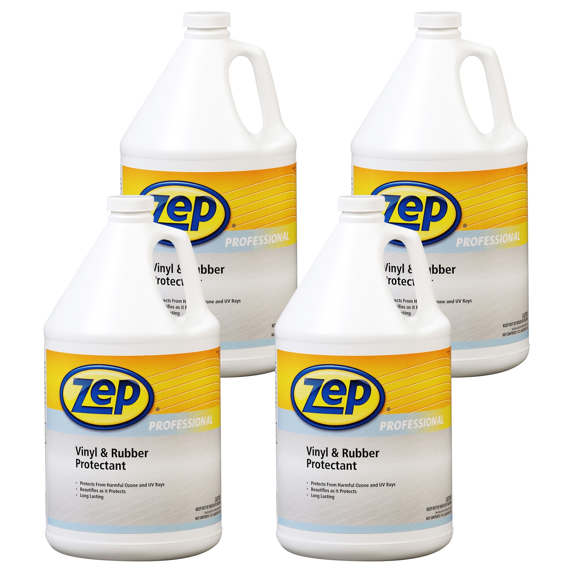 Zep Vinyl & Rubber Protectant 1 Gallon 1041479 (Case of 4) Readytouse
