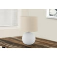 thumbnail image 1 of Monarch Specialties Lighting, 16"h, Table Lamp, Cream Shade, Cream Ceramic, Contemporary, 1 of 5