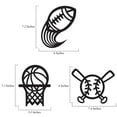 thumbnail image 4 of VHALE Suncatchers Craft, Stained Glass Effect Paper Sun Catcher Kit, Window Art, Classroom Crafts, Creative Art Projects, 3 Sets (Sport), 4 of 10