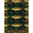 Green Brown Gold, Pattern 7, variant on ODIKA 8'x10' Washable Area Rug Non-Shedding, Easy Care, Bass Lake Vintage Lure Cabin Motif Tackle Border Fish Fishing Refined Structured for King Size Bedroom Under Bed, Master Suite