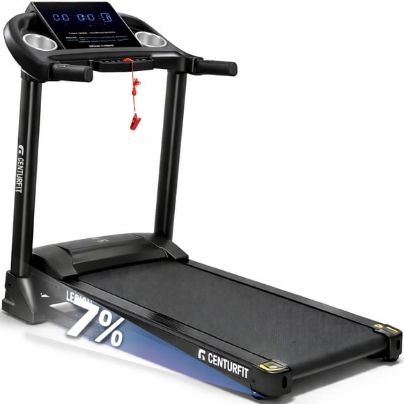 Caminadora Electrica Centurfit Pantalla Touch Motinor Cardiaco Estructura Plegable 15 Niveles De Inclinacion Automatica Conexion App Bluetooth