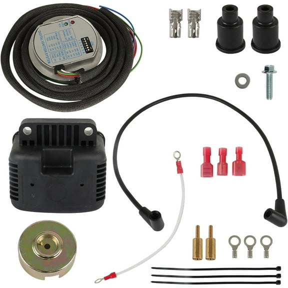 labwork 53-660 Programmable Ignition Kit Replacement for Big Twin Models (Except Twin Cam) 1970-1999, Sportster 1971-2003