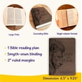 thumbnail image 5 of Personalized ESV Journaling Bible for Men, Son of a King Lion Engraved Design, Custom Name Holy Bible – Christian Baptism & Faith Gift, 5 of 9