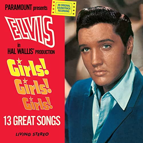 Elvis Presley Girls! Girls! Girls! (Vinyl Record) 12" Album Coloured Vinyl