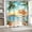 Color 3, variant on JOOCAR Polyester Shower Curtain With Coral Starfish And Seashell Pattern For Home Bathroom Bath Tub Decoration 72x72 inch