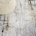 thumbnail image 6 of SAFAVIEH Meadow Roger Distressed Area Rug, Light Grey/Black, 9' x 12', 6 of 8