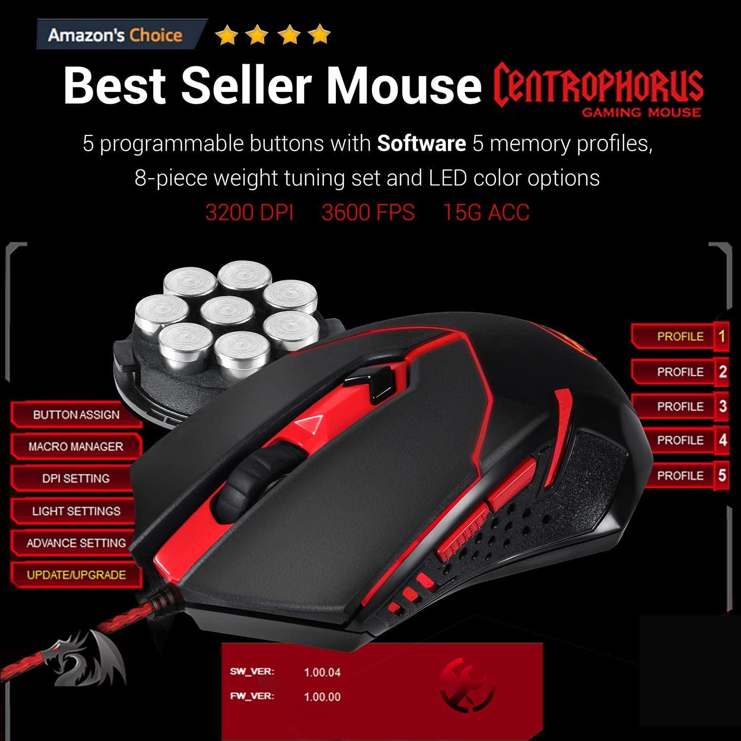 Redragon S101 Wired Backlit Gaming Keyboard and Mouse, Mouse Pad, Gaming Headset Combo All in 1 PC Gamer Bundle Windows PC – (Black) - Walmart.com