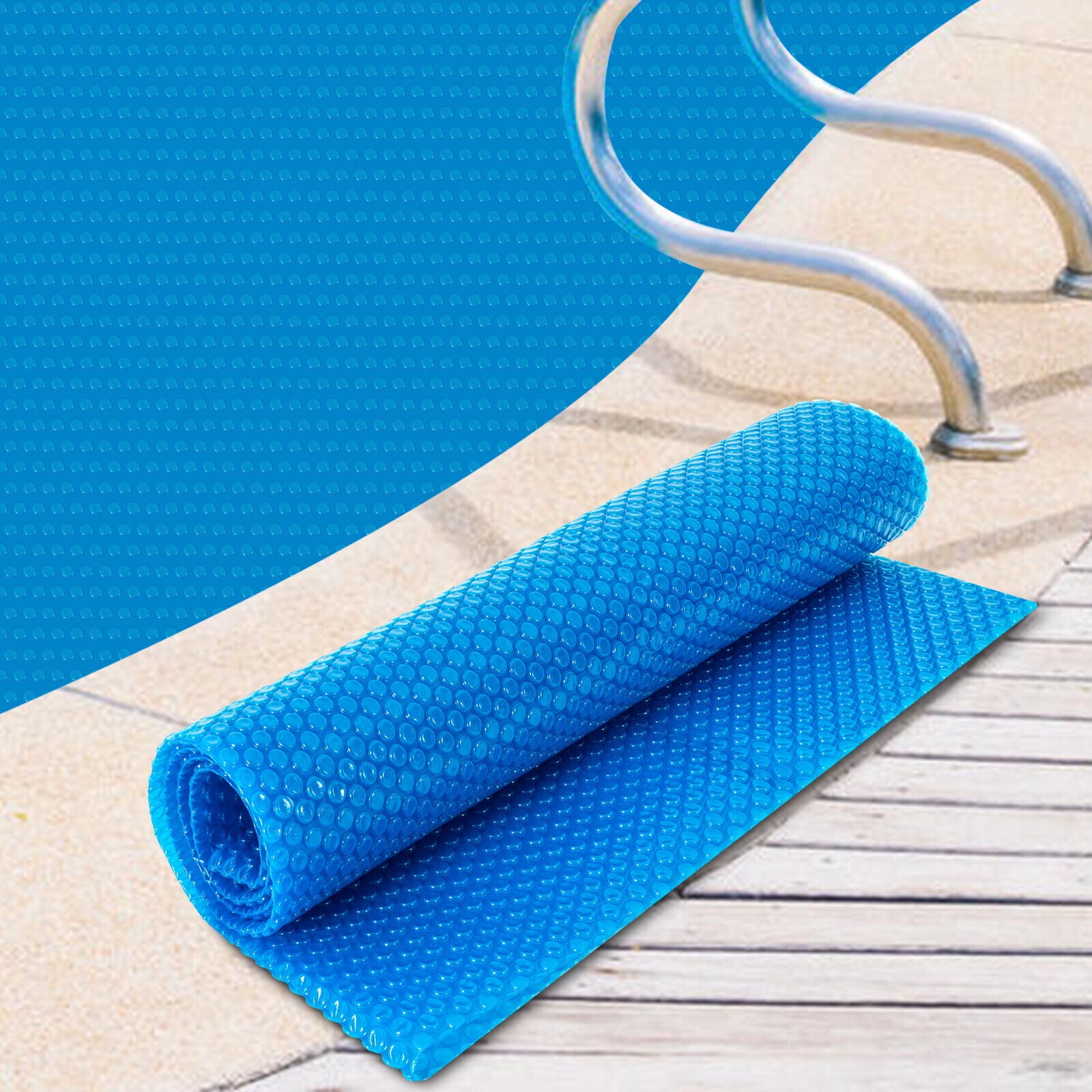 TOOL1SHOoo Spa and Hot Tub Bubble Insulating Cover 6ft x 6ft Thermal