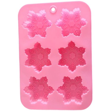

Silicone mold for snowflakes 1 piece for cakes handmade Christmas shapes rich snowflakes