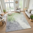 thumbnail image 7 of Addison Rugs Mayfield Premium Machine Washable Transitional Abstract Aloe Rectangle Rug, 8' x 10', 7 of 7