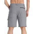 thumbnail image 3 of Pantalones cortos de senderismo TACVASEN Outdoor, de secado rápido, resistentes al agua, para hombre, 3 of 7