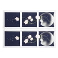 thumbnail image 2 of Art Supplies,2 Set Flower Canvas Wall Painting Background Canvas Painting Built for Precision, 2 of 5