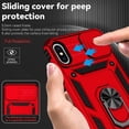 thumbnail image 5 of Estuche GANGXUN para iPhone X/Xs, soporte giratorio 360°, estilo mecánico y magnético, 5 of 5