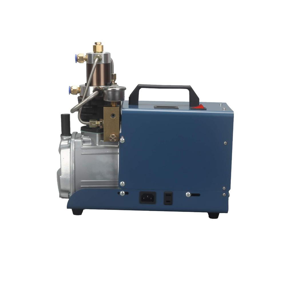 300bar 4500psi High Pressure Air Compressor 110V Set Pressure Air Pump PCP Gun 