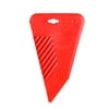 Large Red Rubber Bevel Painting Wall Brush Hand Scraper Wall Painting Tool