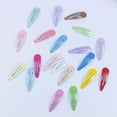 thumbnail image 3 of 80PCS Child BB Clip Scrub Side Clip Plastic Coated Metal Hair Clips, 3 of 7