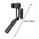 thumbnail image 3 of Palo selfie, trípode para teléfono, estabilizador de cardán, luz de relleno desmontable y extensible Negro, 3 of 9