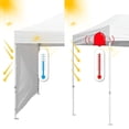 thumbnail image 4 of Panel lateral SunWall para carpa plegable Eurmax de 10x10, 4 of 8