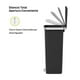 thumbnail image 5 of Paquete de 4 botes de basura apilables en algo facilísimo. producto.&nbsp;, 5 of 8
