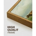 thumbnail image 5 of Drsoum Cow Farm Landscape Wall Art Dairy Cattle Classic Wall Prints Modern Farmhouse Kitchen Bathroom Office Decor 8x10in Natural Framed, 5 of 5