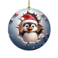 thumbnail image 1 of Christmas Tree Decoration Penguin Pendant Acrylic Flat Decoration Home Decoration Pendant Penguin Pendant 1 PC Decorations for Christmas Primitive Easter Eggs Christmas Wreath Decorations And Swinging, 1 of 4