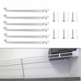 thumbnail image 2 of Sturdy 4/6Pcs Wire Shelving Support Brackets - Easy Install & Versatile Use!, 2 of 7
