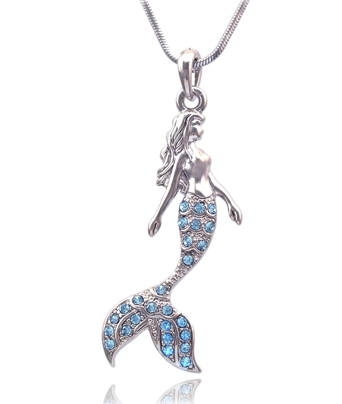 cocojewelry Fairytale Mermaid Pendant Necklace Jewelry Gift Box ...