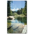 thumbnail image 1 of Picture-Tiles.com: River Ceramic Tile Wall Mural WAL500897-35M. 18"W x 30"H using (15) 6" x 6" Ceramic Tiles-Satin Finish, 1 of 3