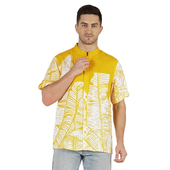 Inkmeso Designer Regular Fit Half Sleeve Casual Shirt Holiday Wear Shirts For Men's