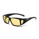 thumbnail image 1 of Gafas de visión nocturna polarizadas para conducción nocturna, antideslumbrantes, se ajustan sobre gafas de sol para hombres y mujeres, protección UV y alivio de la fatiga visual., 1 of 8