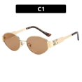 thumbnail image 1 of Women Fashionable Retro Arc De Triomphe Sunglasses, 1 of 1