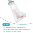 thumbnail image 5 of Cast Cover Full Leg For Shower, Waterproof Plaster Dressing Protector For Broken Knee, Thigh, Leg Wound, Burns, Reusable Leg Cast Bag Keep Wounds & Ba, 5 of 5