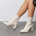 thumbnail image 5 of BURUDANI Women's Knee-High Chunky Heel Boots, 5 of 6