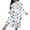 001-Blue Heart, variant on Nightgown for Women Valentine's Day Plus Size Long Maxi Loungewear Scoop Neck Sleepwear Full Length Pajama Dresses Shermie