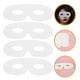 thumbnail image 3 of KAKOWELY Máscaras de papel blanco DIY para niños y adultos - 80 máscaras de fiesta pintadas a mano, máscara artesanal en blanco para Halloween y cumpleaños, 3 of 5
