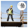 thumbnail image 2 of Locking Self Rope Steel Safety Lock Device Metal Tool Climbing Equipment Clamp Brake Fall Protection Clips Cam ,Easy to Use, 2 of 6