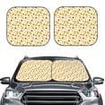 thumbnail image 2 of Yiaed Shiba Inu Sunflower Print Car Front Windshield Sun Shade,Foldable Anti-UV Car Sunshade for Front Window for Most Vehicles-Medium, 2 of 5