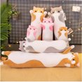 thumbnail image 2 of Almohada larga y suave de tamaño gigante para niños y niñas, cojín de felpa de gato, regalos populares de cumpleaños, 50-150cm, 2 of 5