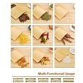 thumbnail image 4 of Muka 100 Pcs Sacs Pochette Kraft à Fermeture Éclair avec Encoche et Fenêtre Transparente, 4 of 8