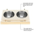 thumbnail image 1 of Bird Feeding Dish, Stainless Steel Cage Accessories For Eatting Fruit Vegetable Skewer, 1 of 8