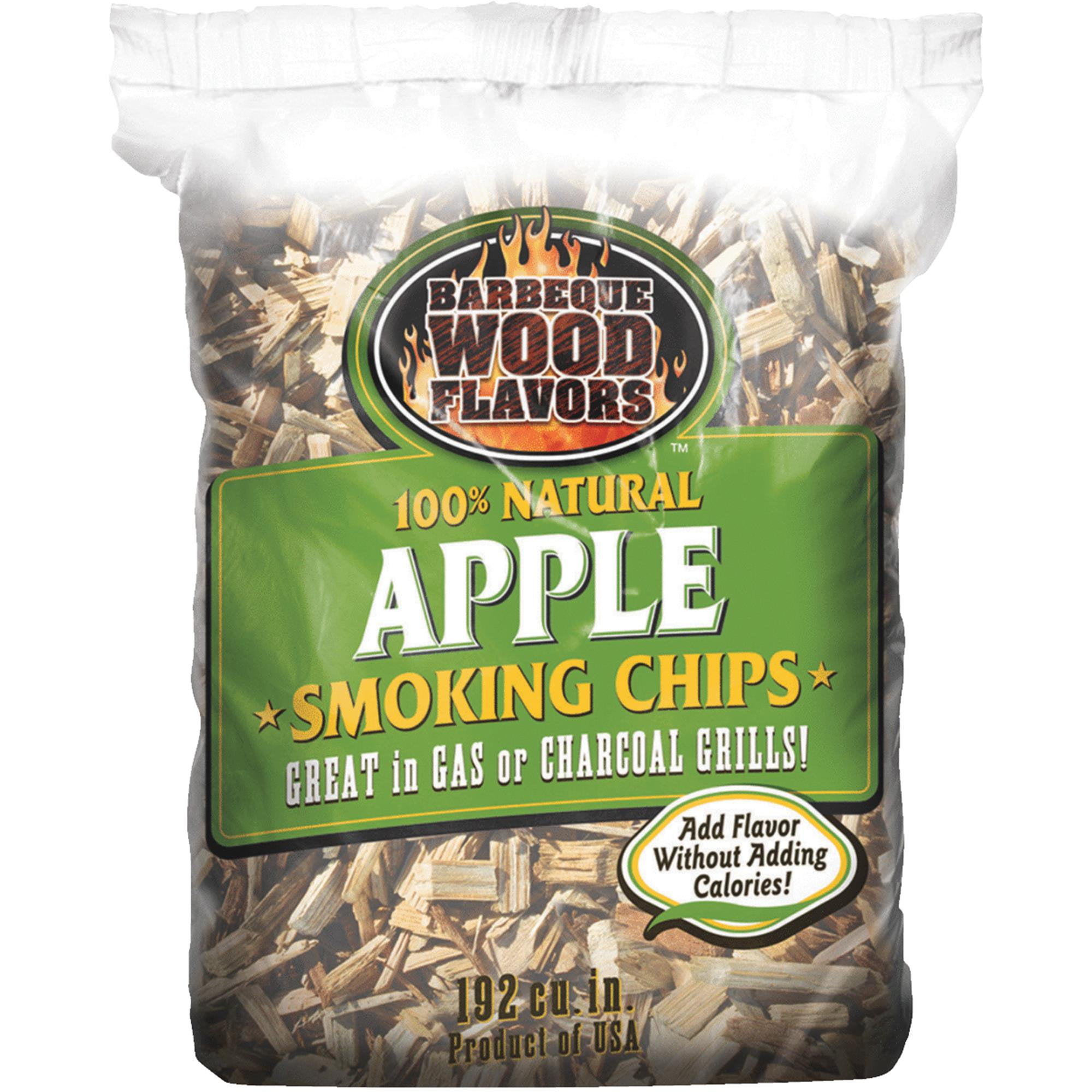 Barbeque Wood Flavors Apple Wood Smoking Chips 192 cu. in. Case Of