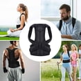 thumbnail image 5 of Reinforced Belt Lumbar Column Posture Corrector Vest  Adjustable Back Support Strap Shoulder Spine Brace Neck Stretcher Trainer, 5 of 5