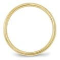 thumbnail image 3 of Solid 10k Yellow Gold 4mm Milgrain Comfort Fit Wedding Band Ring Size 4.5, 3 of 5