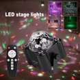 thumbnail image 1 of weibbin Plastic Remote Control LED Stage Light RGB Colorful for Home Room KTV Party Multicolor, 1 of 9