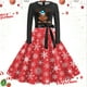 thumbnail image 1 of Vestidos Casuales Para Mujer Vestido de Manga Larga Con Cuello Redondo Para Mujer, Vestido de Fiesta de Noche, Graduación, Playa, Navidad, Años 50, 1 of 4